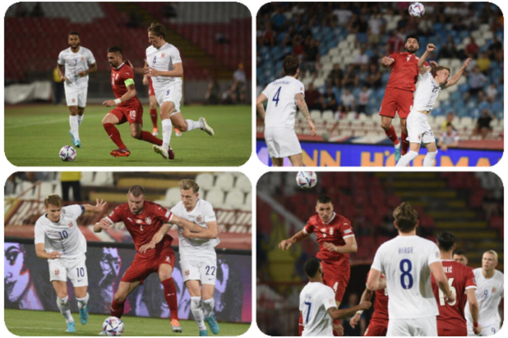 HALAND KAZNIO ORLOVE ZA PROMAŠAJE: Piksijeva Srbija poražena od Norveške na startu Lige nacija, blamaža na tribinama! VIDEO