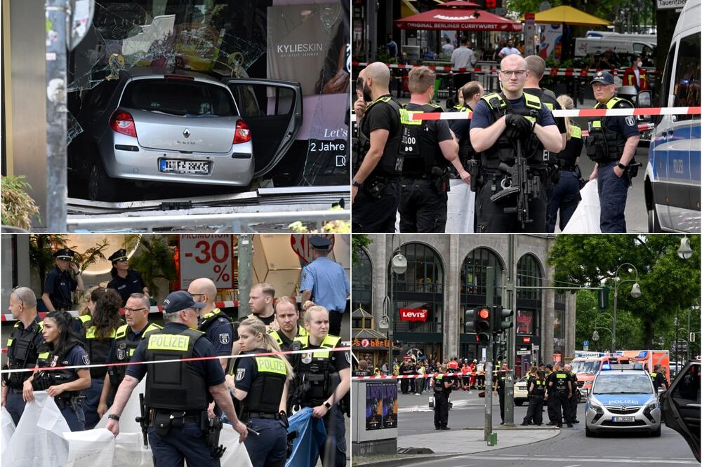 HOROR NA ULICAMA BERLINA Evo ko je vozač koji je pokosio prolaznike u nemačkoj prestonici FOTO