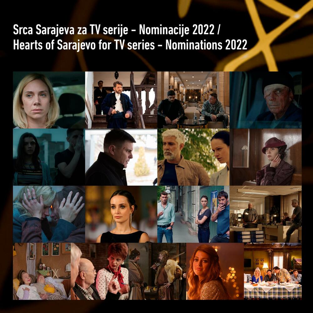 Srce Sarajeva, nagrade, nominovane serije, Sarajevo Film Festival