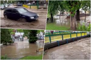 VELIKE POPLAVE U BIH: Pod vodom Tešanj i Čelić, najavljene i nove obilne padavine VIDEO