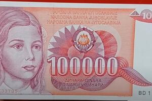 SEĆATE LI SE "CRVENE"?! Mnogo je MISTERIJA oko novčanice od 100.000 dinara, a evo ko je u stvari DEVOJČICA sa slike