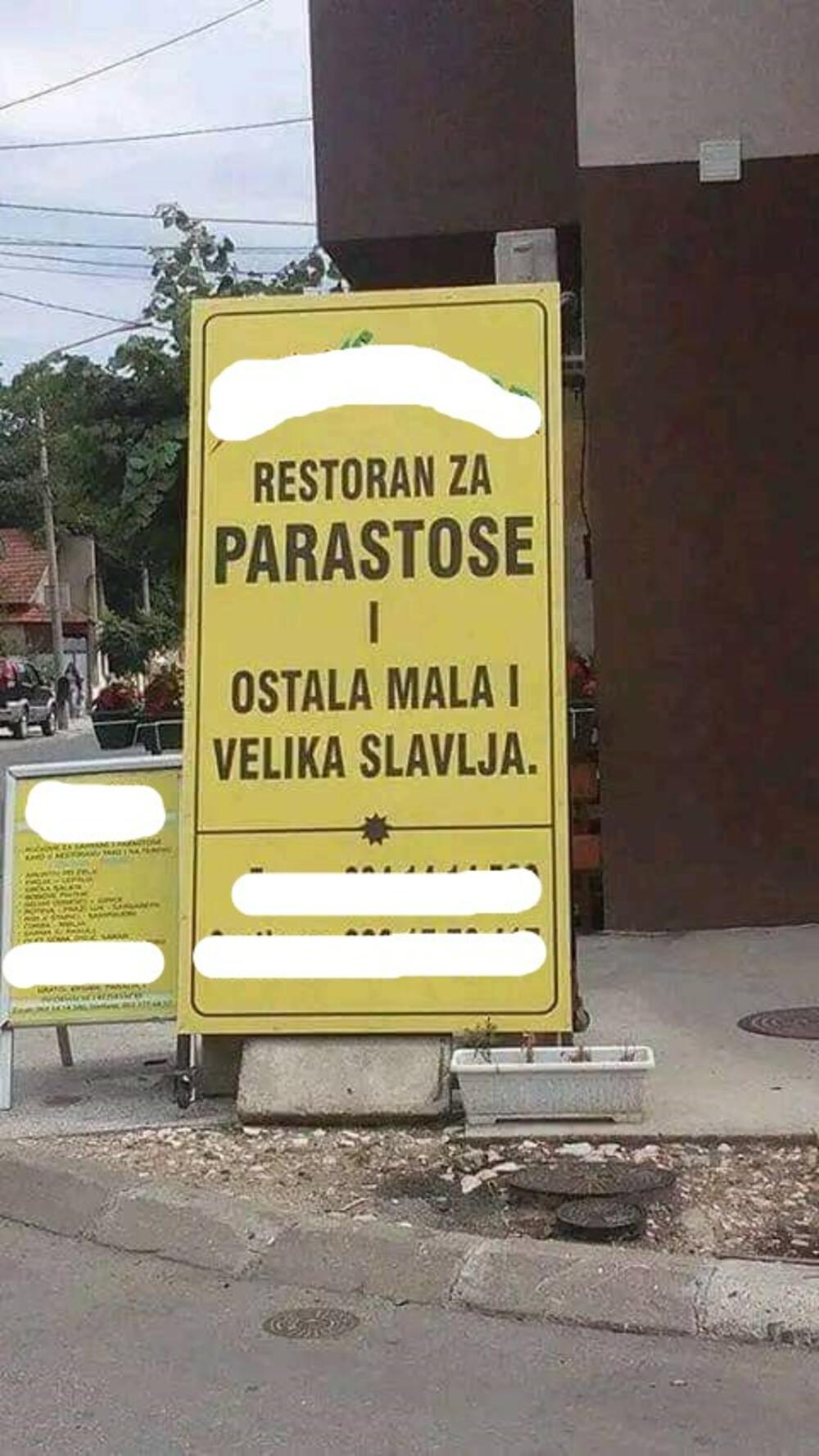 restoran za parastose