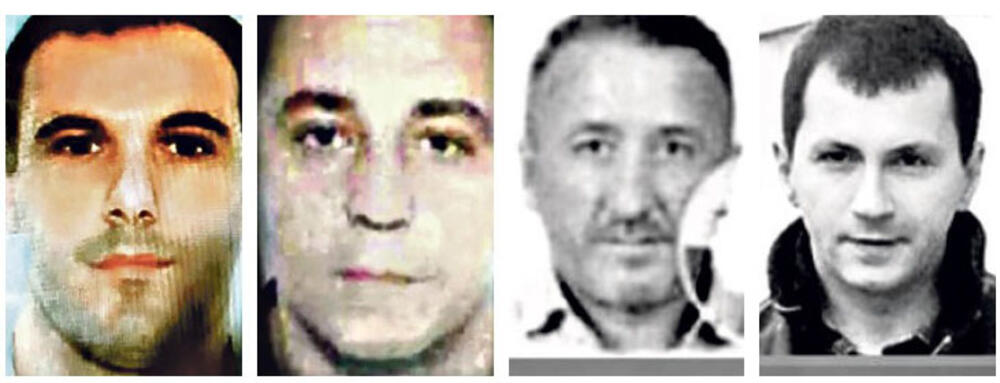 Ubijeni „škaljarci“ Igor Dedović, Stevan Stamatović, Damir Hodžić i Alan Kožar