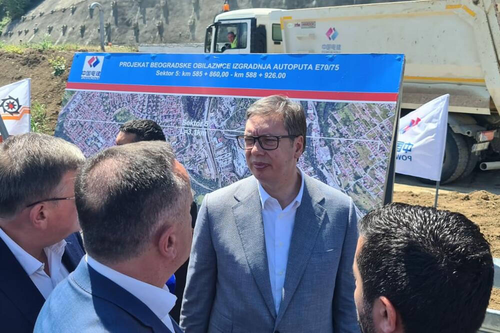 JOŠ MNOGO TOGA DOBROG JE PRED NAMA! Vučić objavio novi snimak obilaznice oko Beograda i poslao moćnu poruku
