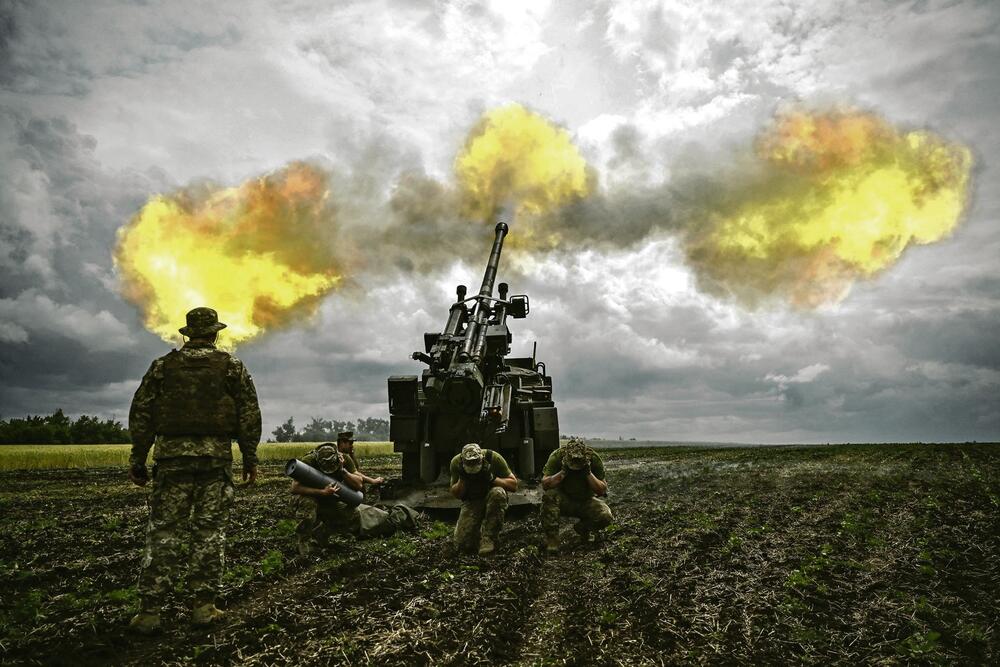 Artiljerija u akciji... Granatiranje u Ukrajini