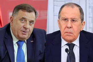 DODIK SE SASTAO SA LAVROVIM Ruski šef diplomatije se zahvalio zbog stava srpske strane oko sankcija