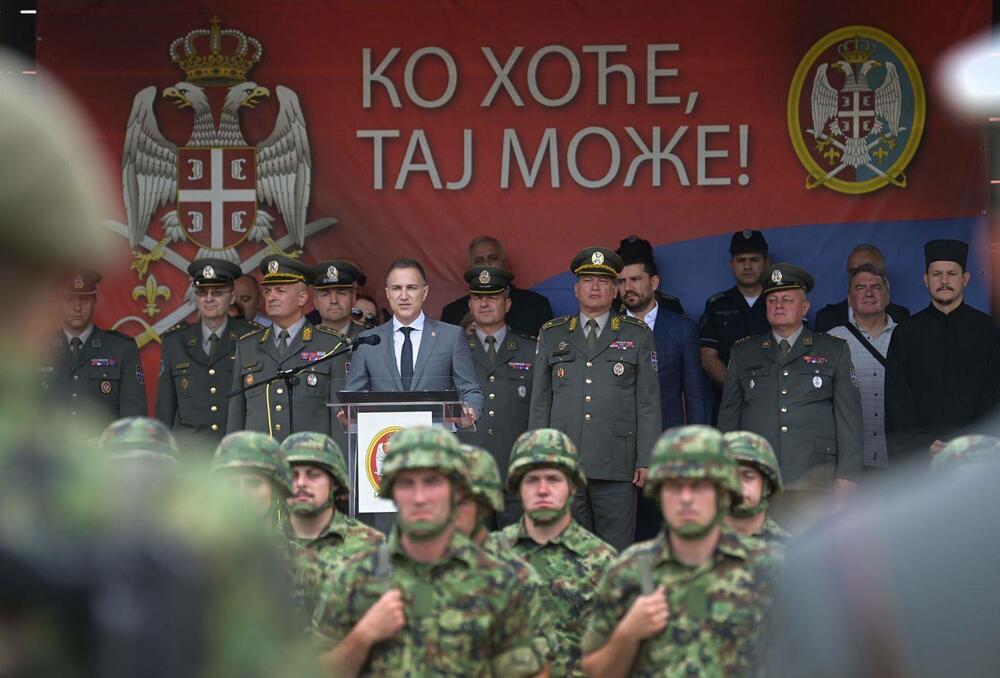 Kraljevo, polaganje zakletve, Vojska Srbije