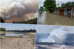 ŠTA JE TO SA VREMENOM? Španija gori na 43°C, Francuska uvela mere, u Italiji presušila reka, Indija poplavljena, požari na Jadranu