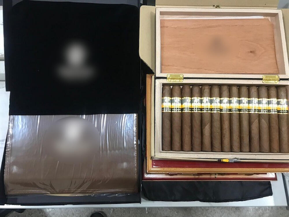 Kubanske Cigare, Cigarete, zaplena, carina