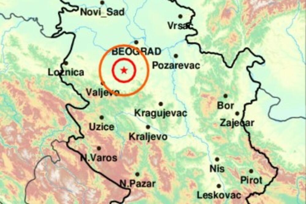 KRAGUJEVAC SE NOĆAS ZALJULJAO A NISTE NI OSETILI U poslednjih par dana registrovana još 2 zemljotresa u Srbiji i to u ovim mestima