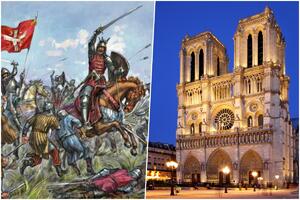 NOTR DAMA JE 1389. ZVONIO ZBOG SRBIJE!? Na vest o turskom porazu u Kosovskom boju na pariskoj katedrali oglasila su se zvona