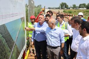 FRUŠKOGORSKI KORIDOR: Napreduju radovi na izgradnji petog mosta u Novom Sadu