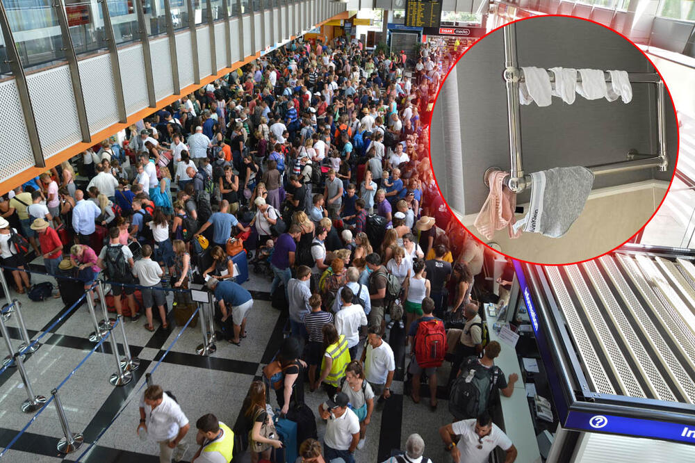 3 DANA ČARAPE I DONJI VEŠ PEREMO U HOTELU! Srpkinja zbog štrajka na aerodromu juri kofere po Evropi NISMO SE NI PRESVUKLI (FOTO)