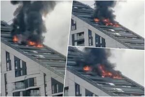HOROR U LONDONU: Gori neboder od 17 spratova, evo šta vatrogascima otežava gašenje! VIDEO