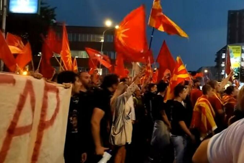neredi u Makedoniji, Protest, Makedonija
