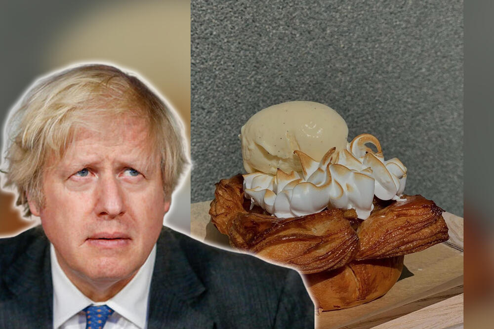 BORIS DŽONSON RASPRODAT U UKRAJINI: U Kijevu nazvali kolač po britanskom premijeru, inspiracija im bila njegova frizura! FOTO