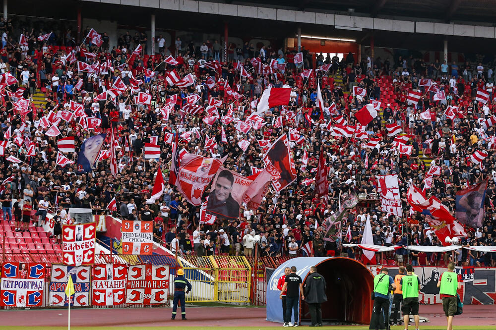 ZVEZDA I DELIJE ZOVU NAVIJAČE NA MONAKO: Sa barjakom na stadion, da Liga Evrope vidi spektakulranu koreografiju iz Beograda