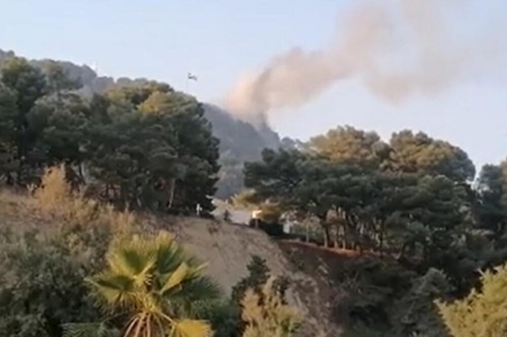 GORI I KOD SPLITA: Veliki broj vatrogasnih kola projurio prema Marjanu! VIDEO