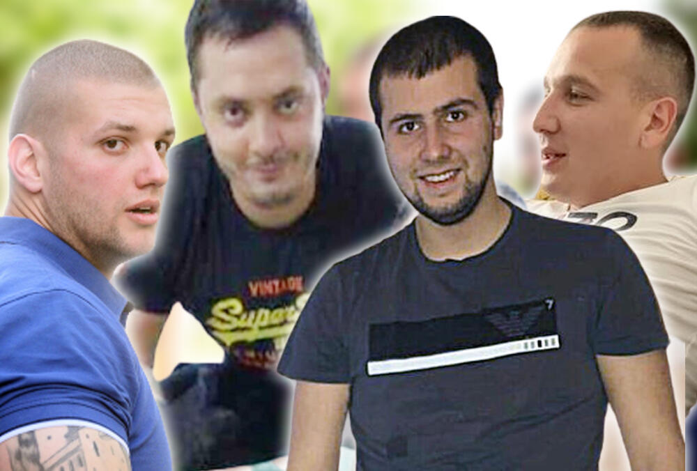 Nikola Mitić, Goran Mihajlović, Veljko Belivuk, Marko Miljković