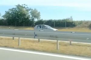 UHAPŠEN NASILNIK KOJI JE DIVLJAO AUTO-PUTEM U SUPROTNOM SMERU: Muškarac iz Subotice (27) vozio velikom brzinom! (VIDEO)