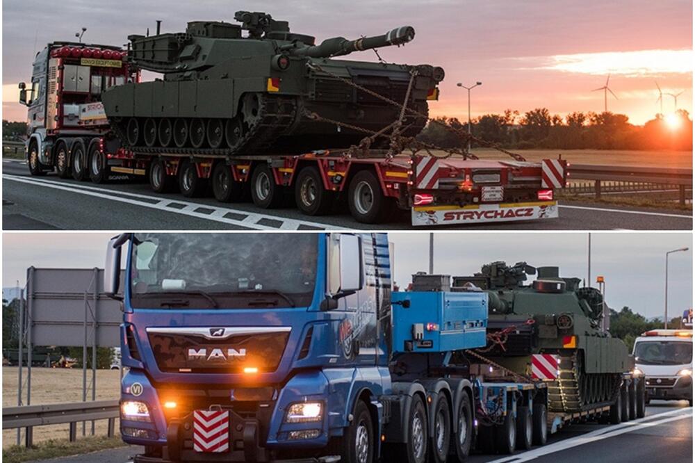 POLJSKA DOBILA PRVE AMERIČKE TENKOVE M-1A2 ABRAMS: SAD nagradili Varšavu zbog donacije 500 T-72 Ukrajini