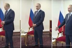 ERDOGAN OSTAVIO PUTINA DA ČEKA: Ruski predsednik se unervozio, pogledajte kako je reagovao (VIDEO)