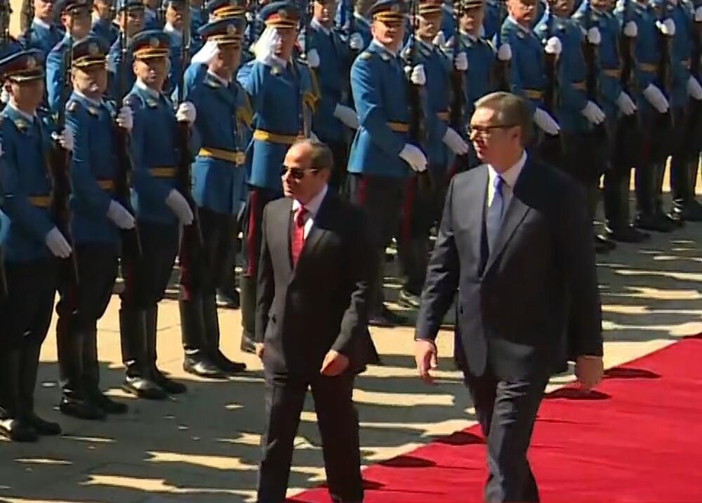 Aleksnadar Vučić, Abdel Fatah al Sisi, Egipat
