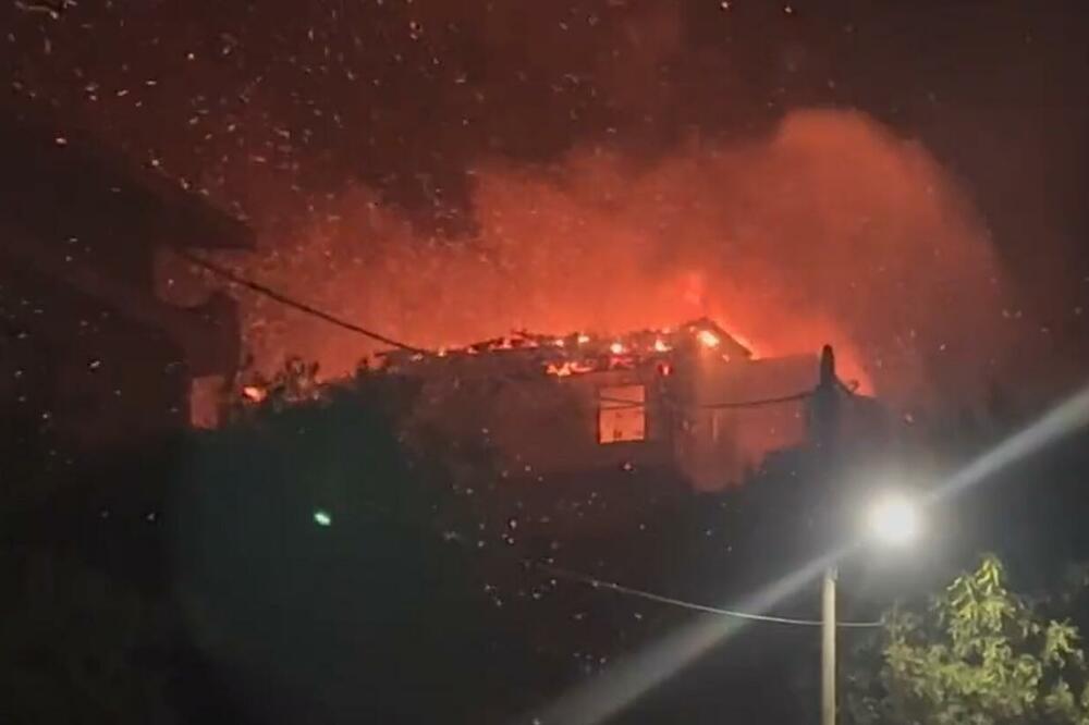 ŠUMSKI POŽAR BLIZU ATINE Evakuisana dečja bolnica, gust oblak dima obavio grad: Bila je ovo teška noć VIDEO