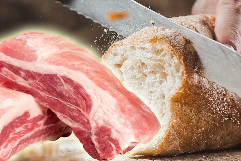 INFLACIJA U HRVATSKOJ: Kilogram hleba kao kilogram svinjetine ili slanine