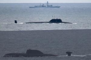 BRITANSKI LOV NA CRVENI OKTOBAR Dve ruske nuklearne podmornice pojavile su u Severnom moru! Naizmenično zaranjale i izranjale