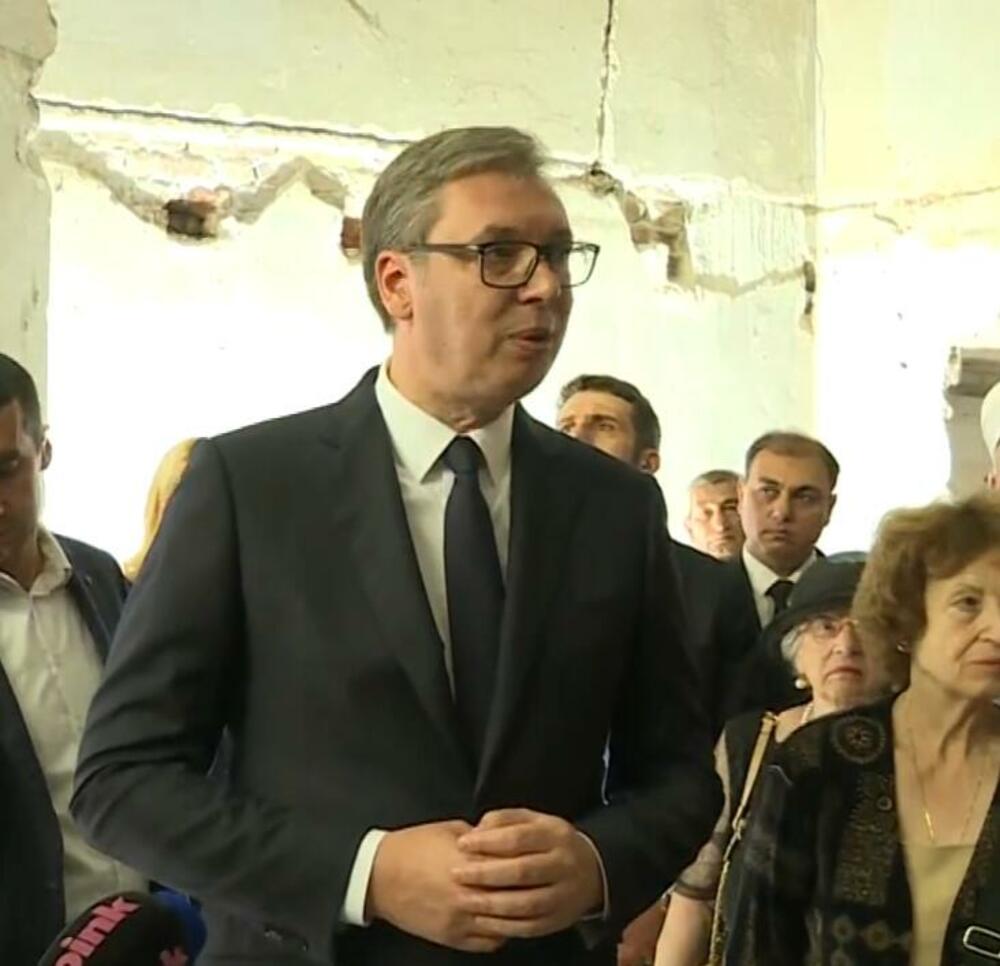 Aleksandar Vučić, Staro Sajmište