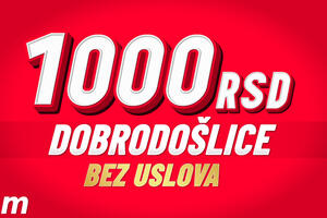MERIDIAN PONOVO ČASTI: Za kraj meseca stiže BONUS BEZ USLOVA - 1.000 RSD je na tvom računu za samo par sekundi!