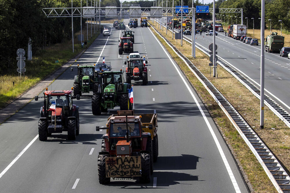 protest, Holandija, farmeri