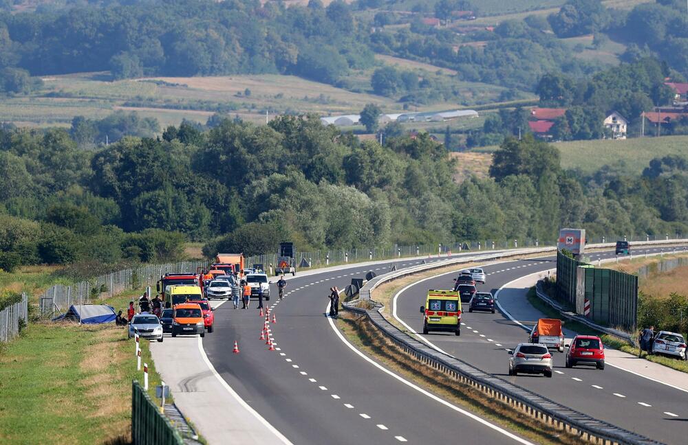 Teška saobraćajna nesreća u Hrvatskoj