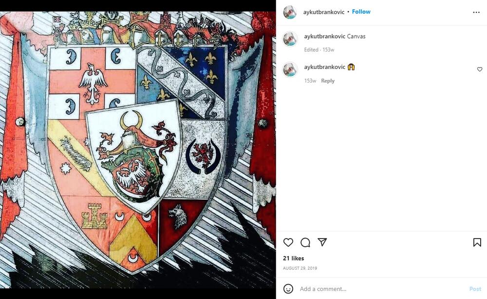 Ajkut na Instagramu objavio srpsko srednjevekovno obeležje