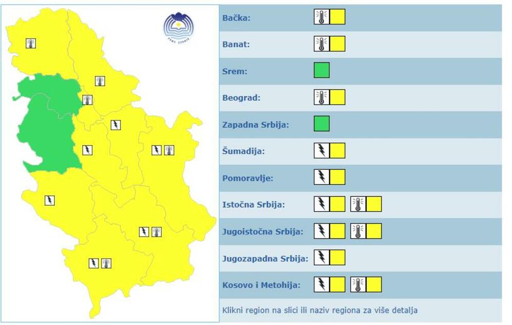 vremenska prognoza