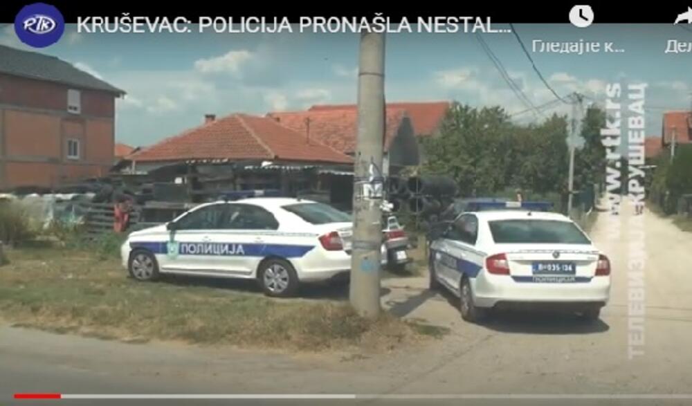 Policija ispred kuće gde je pronađena beba
