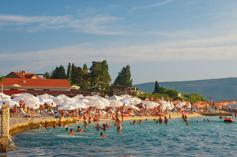 Crna Gora, Tivat, plaža