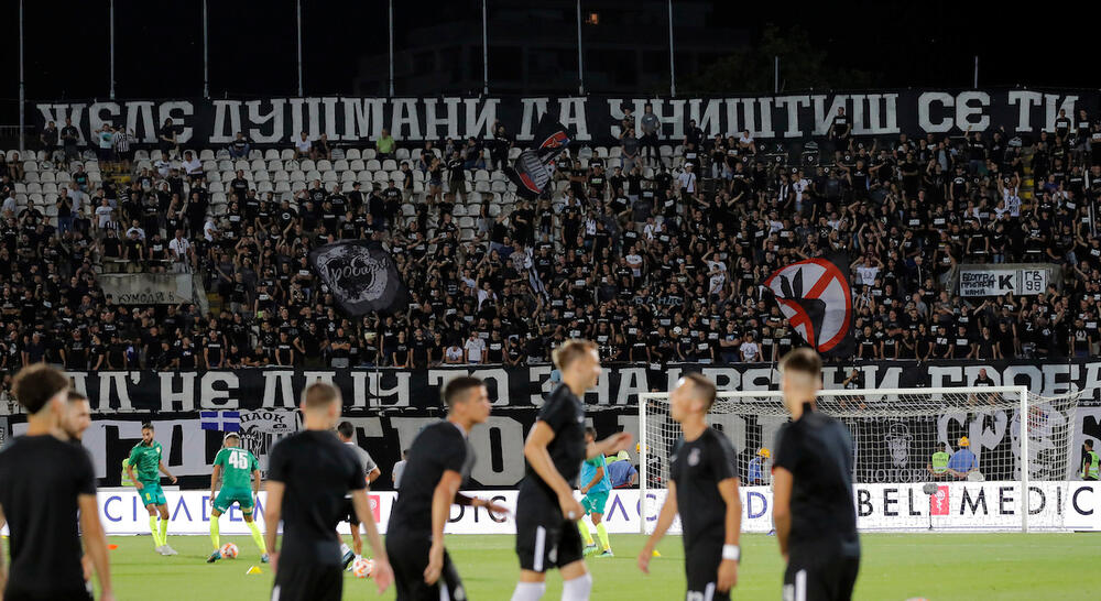 Partizan, AEK, grobari