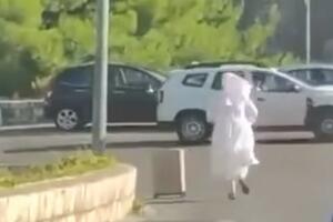 SNIMAK ČASNE SESTRE U DUBROVNIKU ZAPALIO MREŽE: Vozači nisu mogli da veruju za čim ova žena juri (VIDEO)