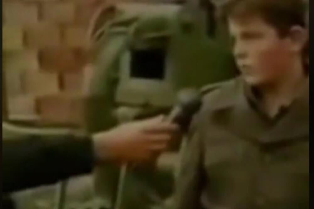 NEMAM OCA, NEMAM MAJKE, ALI SE BORIM! Bolan snimak srpskog tinejdžera koga je ubila granata! OVO JE HEROJ SPOMENKO! (VIDEO)