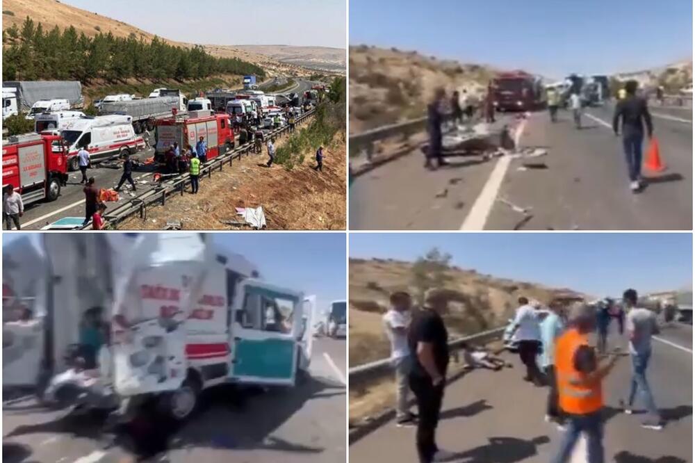 CRNI DAN U TURSKOJ: 32 osobe stradale u dve saobraćajne nesreće! Među poginulima ima vatrogasaca i novinara