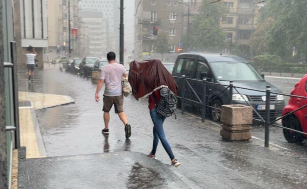 nevreme, Kiša, pljusak, Beograd