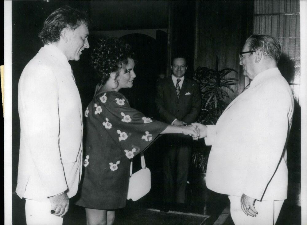 Josip Broz Tito, Ričard Burton
