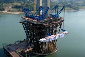 Počela izgradnja šestog mosta preko reke Jangce u Ludžouu