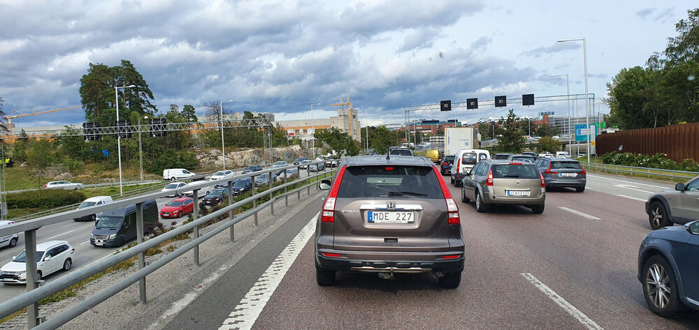 Švedska, saobraćajna gužva