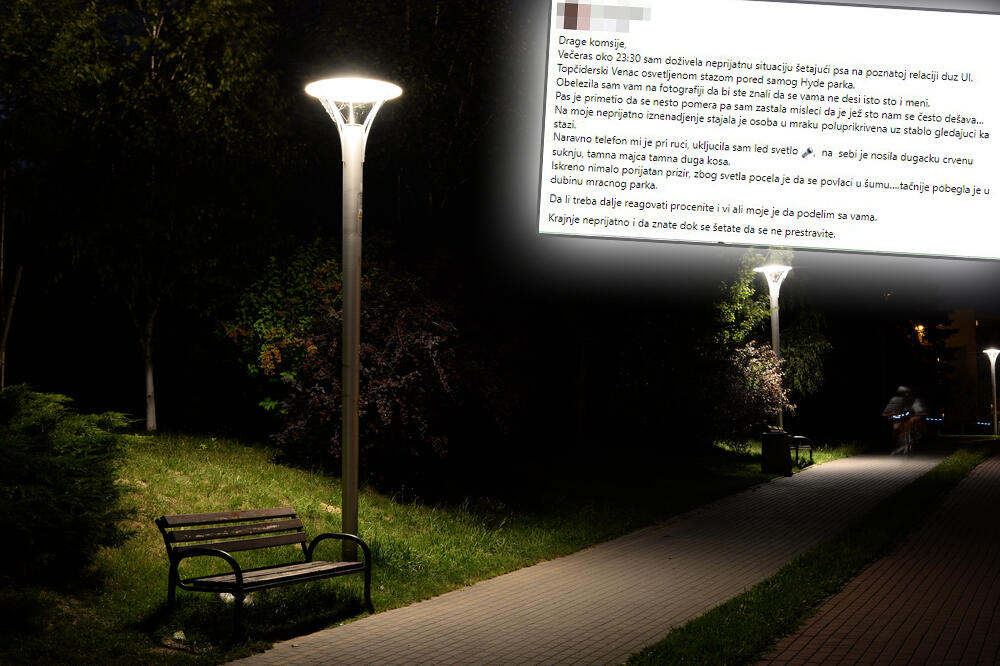"PRIMETILA SAM DA SE NEŠTO POMERA I UGLEDALA NEPRIJATAN PRIZOR" Beograđanka se prestravila u parku, opisala šta je videla (FOTO)