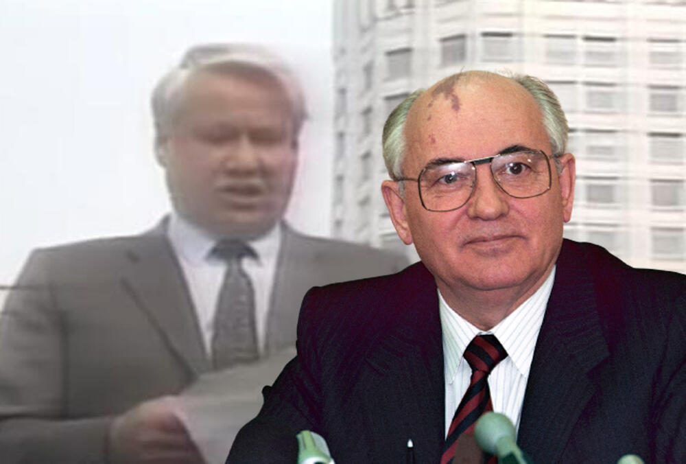 Mihail Gorbačov, Boris Jeljcin