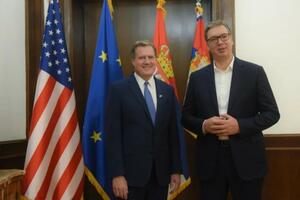 ZAHVALIO SAM SE KONGRESMENU TARNERU: Predsednik Srbije primio američkog zvaničnika (FOTO)