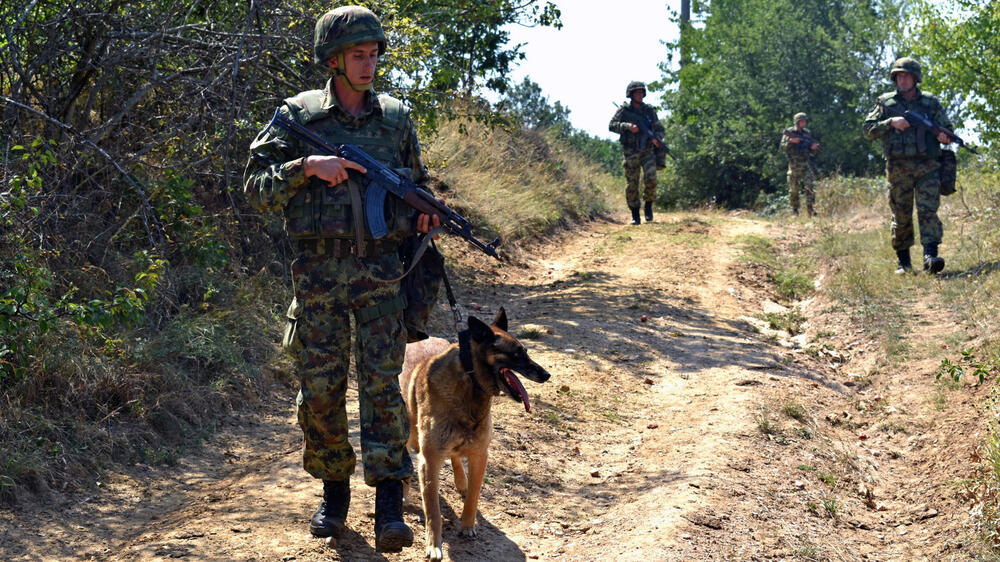 Redovna obuka Vojske Srbije u Kopnenoj zoni bezbednosti